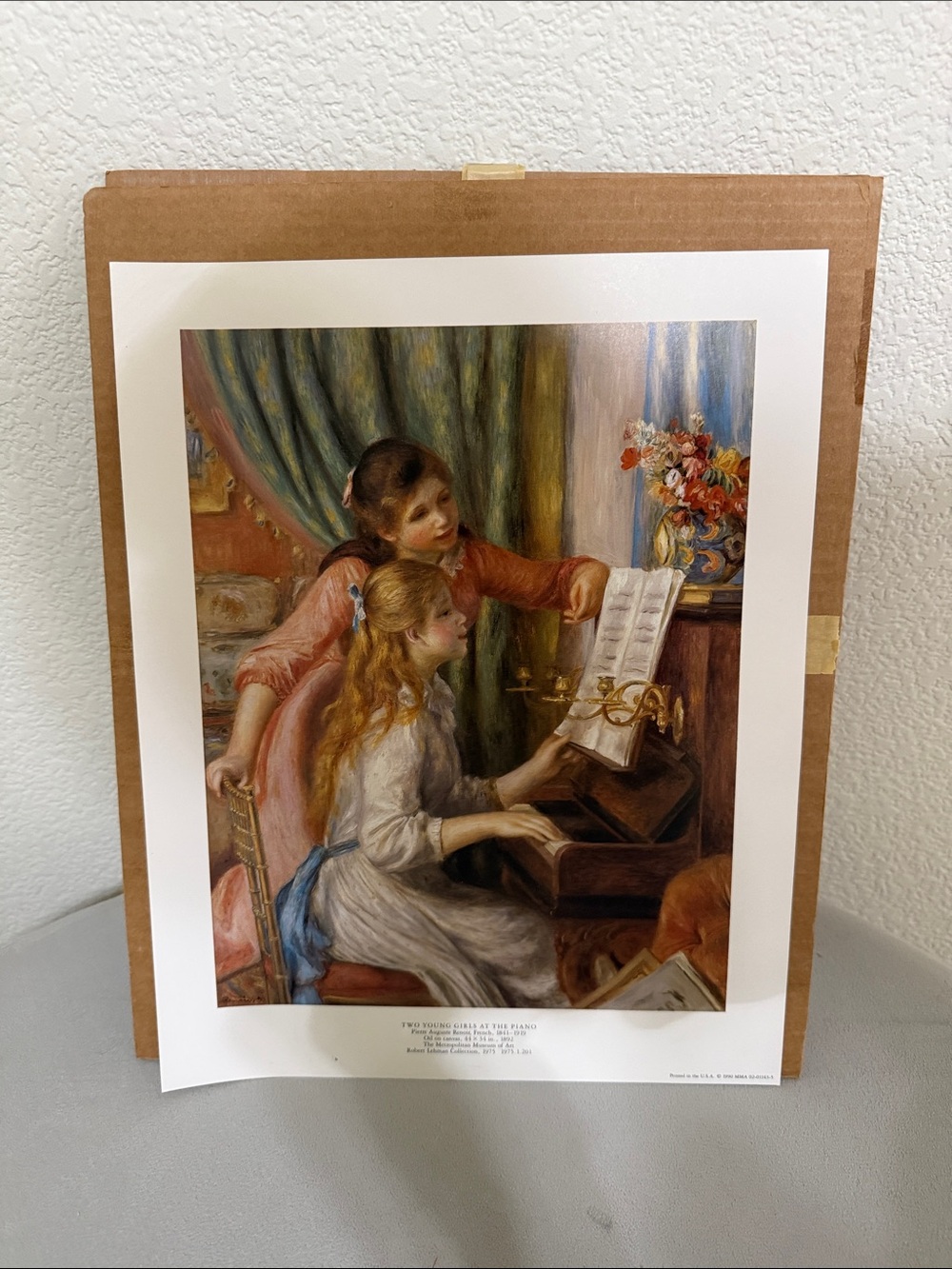 Unknown Brand Vintage-Style Piano Portrait Wall Art - Multicolor